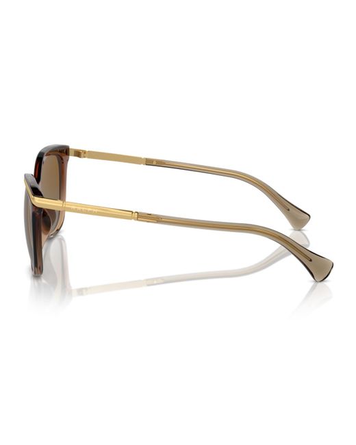 Ralph By Ralph Lauren Brown Polarized Sunglasses