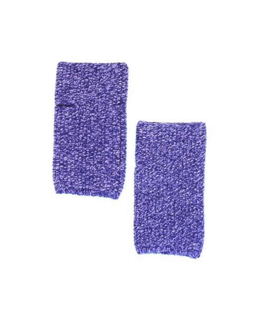Portolano Purple Fingerless Gloves