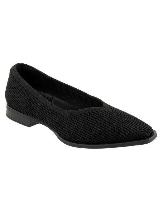LOS CABOS Black Syra Flat