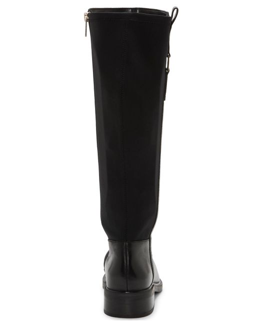 Vince Camuto Black Annora Knee-high Riding Boots