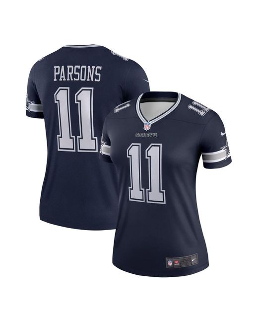 Nike Synthetic Micah Parsons Navy Dallas Cowboys Legend Jersey in Blue ...