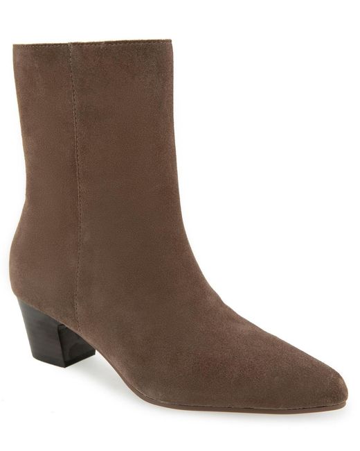 Splendid Brown Baby Pointed Toe Bootie