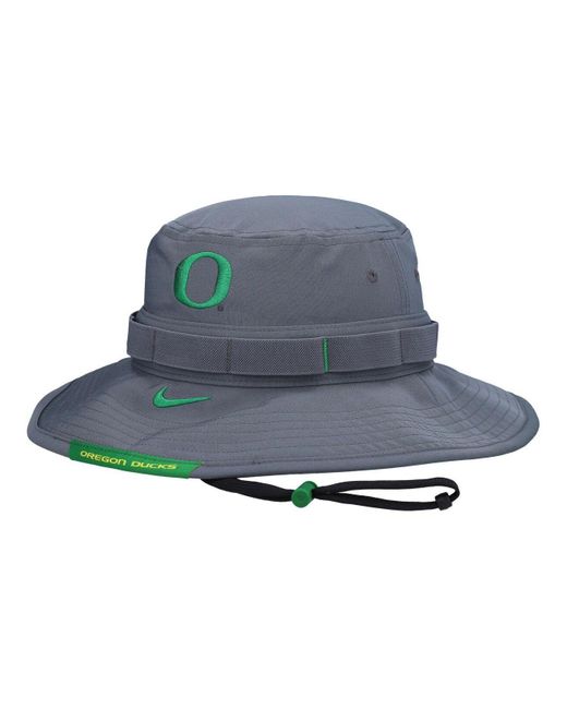 Nike Gray Oregon Ducks Performance Boonie Bucket Hat in Blue for Men | Lyst