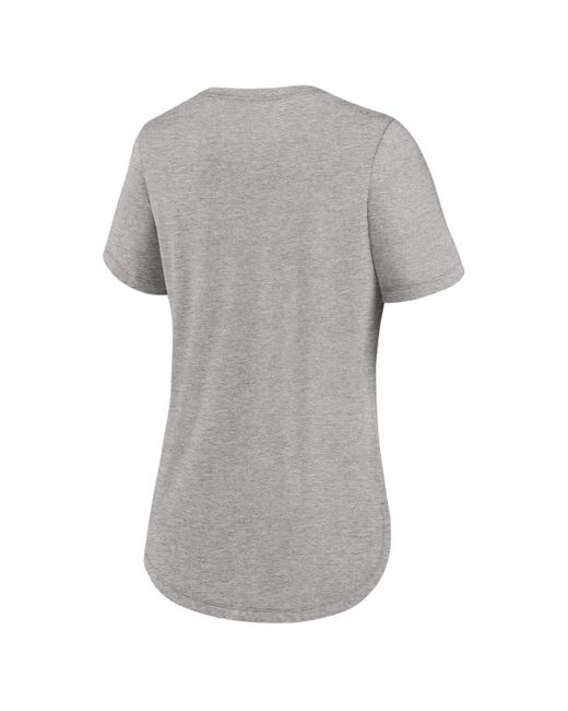 Nike Gray Distressed Cleveland Browns Fashion Tri-blend T-shirt