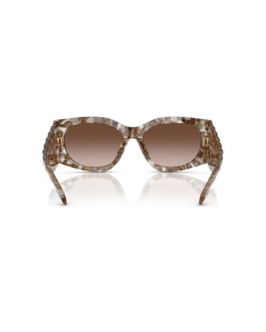 Tory Burch Brown Large Sunglasses