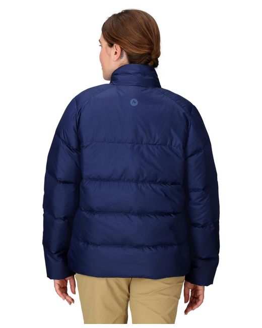 Marmot Blue Guides Down Puffer Jacket