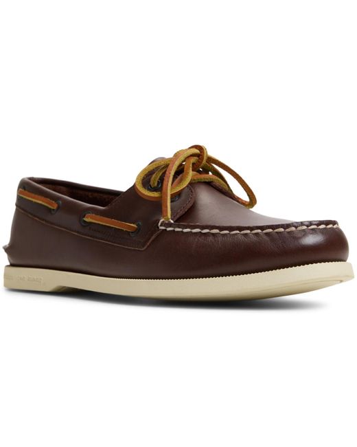 Sperry Top-Sider Brown Authentic Original 2-eye Boat Shoe for men