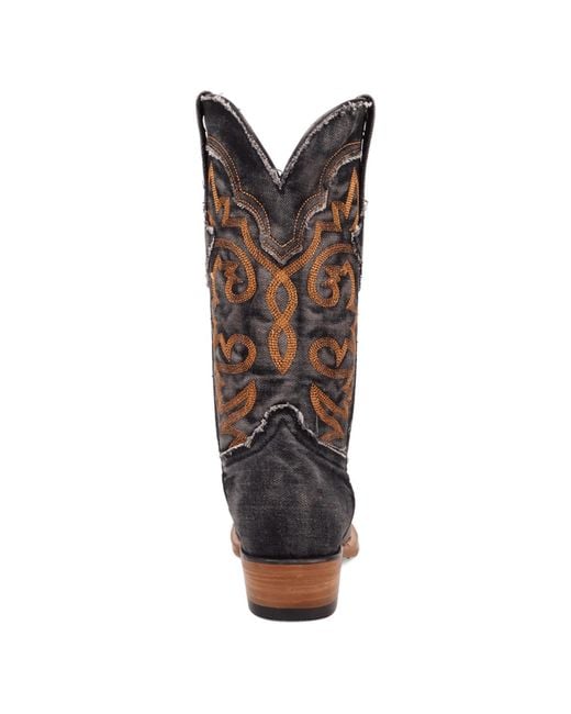 Dingo Brown Big Easy Denim Boot for men