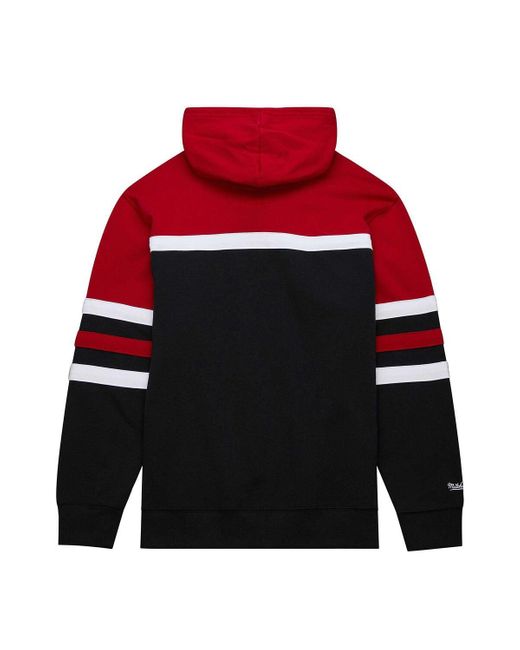 Mitchell & Ness Red Black for men