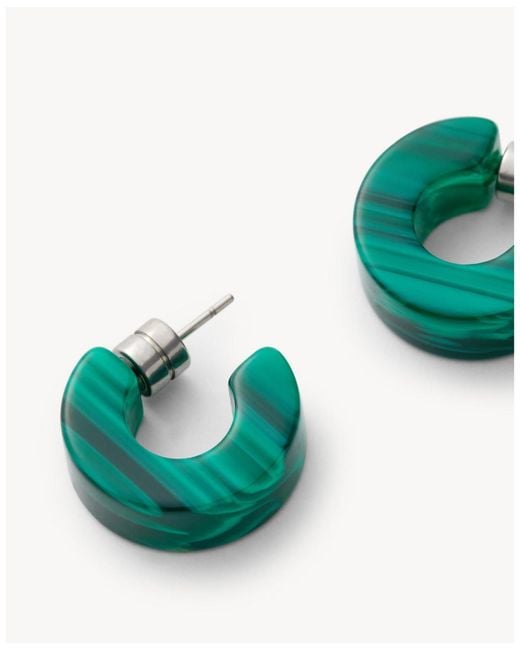 Machete Green Muse Hoops