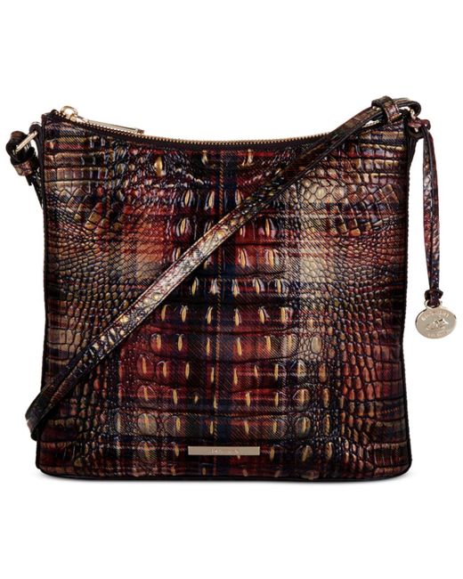 Brahmin Katie Leather Crossbody in Purple Lyst