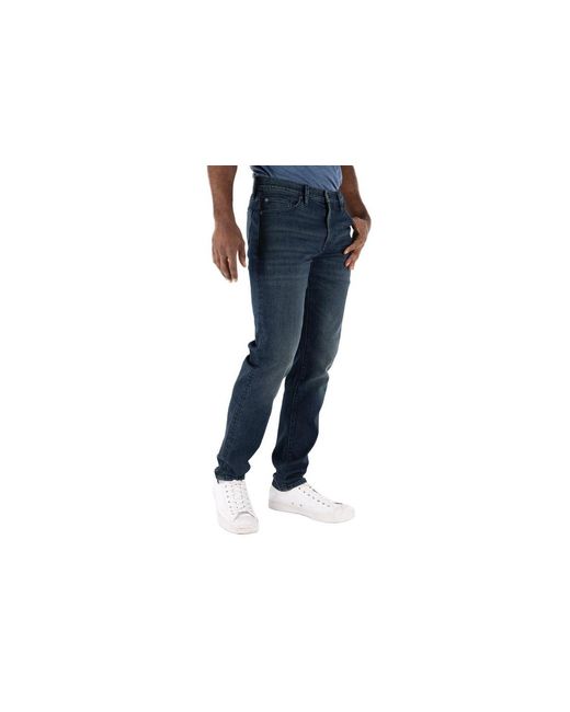DEVIL-DOG Black Devil-dog Dungarees Devil-dog Slim Jean for men