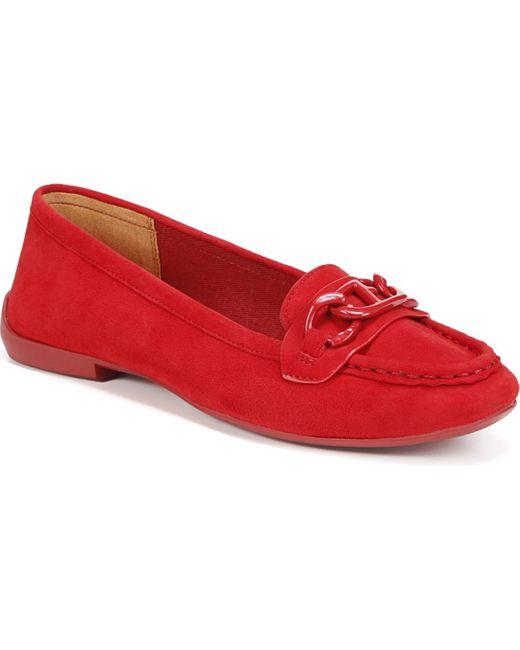 franco sarto red loafers