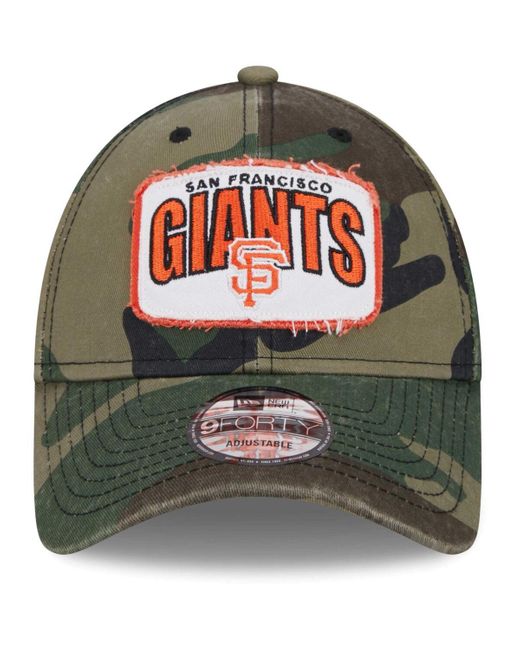 KTZ Green San Francisco Giants Gameday 9forty Adjustable Hat for men