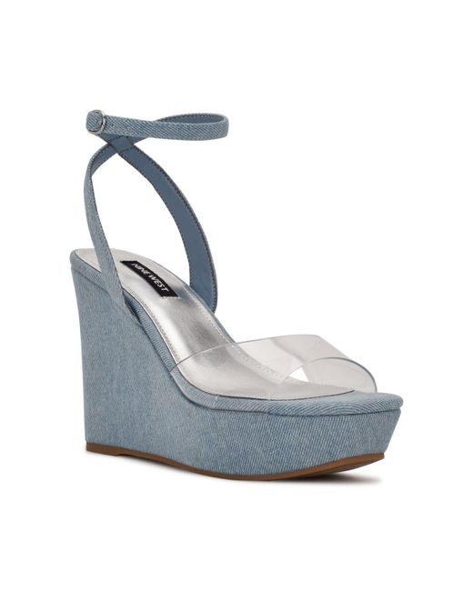 nine west klear wedge