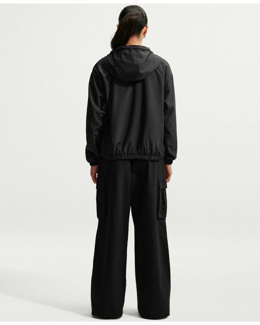 Nike Black Uv Hooded Jacket