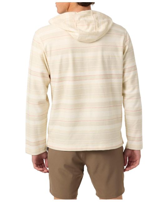 O'neill Sportswear Natural Bavaro Stripe Poncho Sweatshirt for men