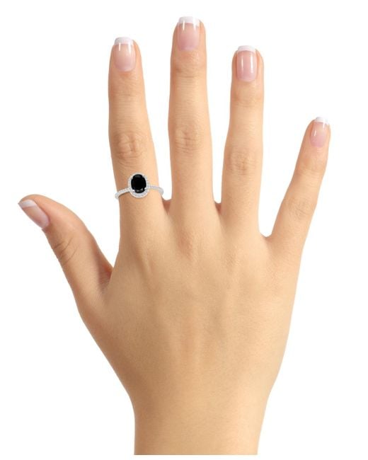 Macy's Black Lab-created Ruby (1-1/4 Ct. T.w.