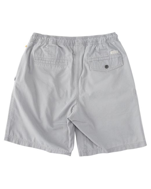 Quiksilver Gray Last Light Solid Walkshorts for men