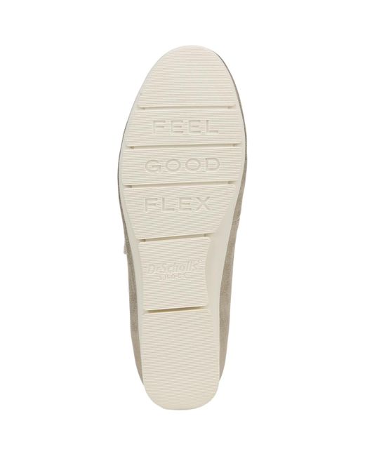 Dr. Scholls White Timeless Jane Closed Round Toe Mary Jane Flats