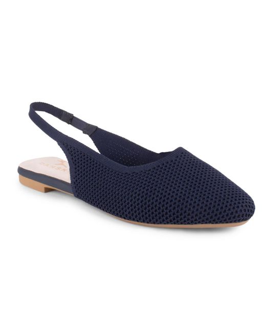 Danskin Blue Blossom Slip-on Flats