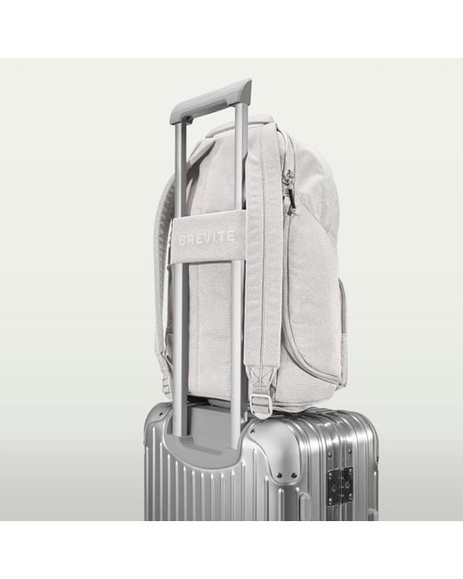 Brevite White The Backpack