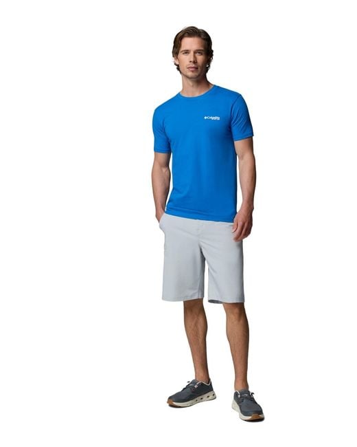 Columbia Blue Pfg Class Graphic T-shirt for men