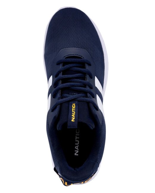 Nautica White Manalapin Athletic Sneakers for men