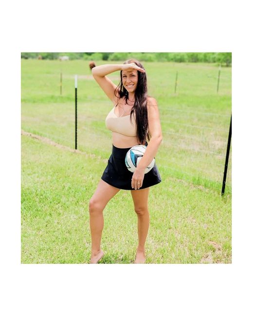 Calypsa Black Short Swim Skort