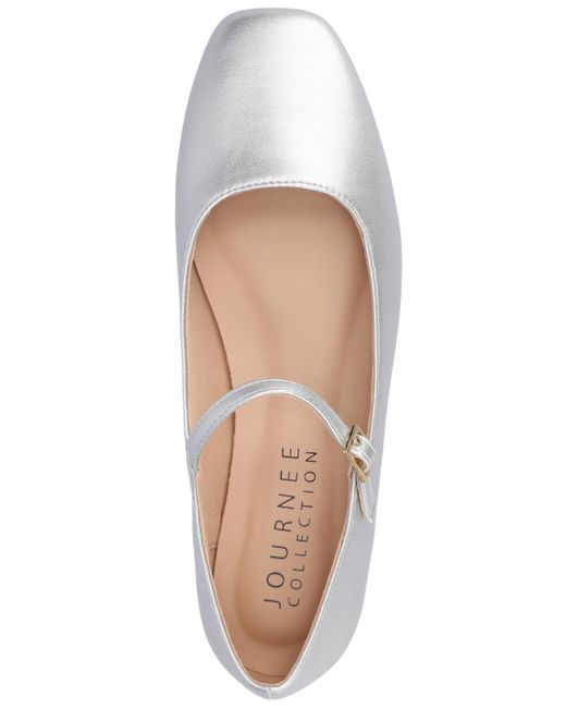 Journee Collection Journee Carrie Buckle Square Toe Mary Jane Dress ...