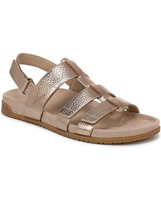 Vionic Brown Eureka Strappy Sandals