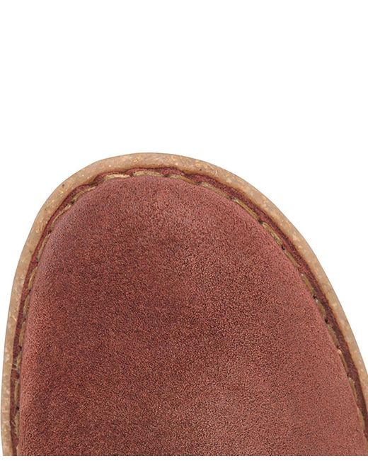 Born Brown Vaughn Round Toe Regular Booties