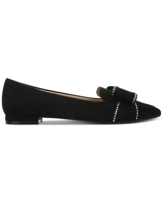 On 34th Black Kaete Bow Flats