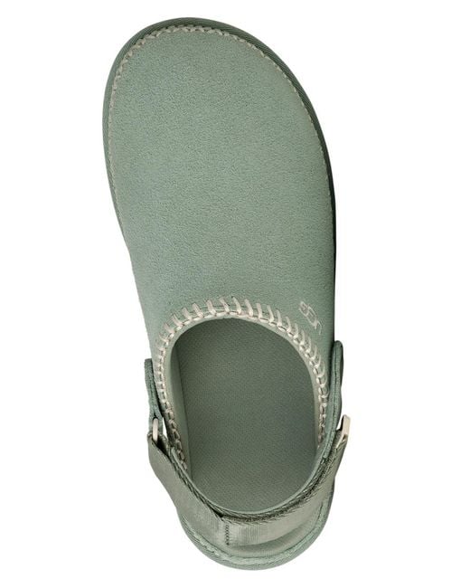 Ugg Green Goldenstar Adjustable Strap Meadow Accent Clog