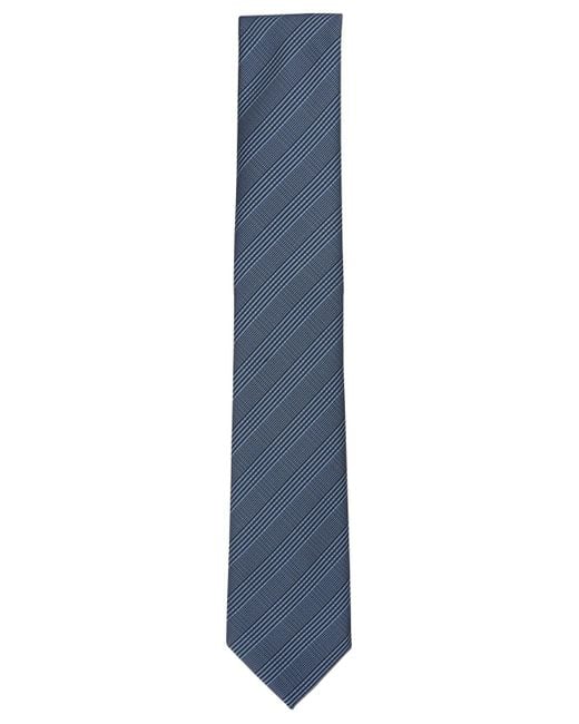 Alfani Blue Stockton Plaid Tie for men