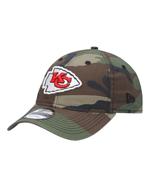 KTZ Cotton Camo Kansas City Chiefs Team Core Classic 2.0 9twenty