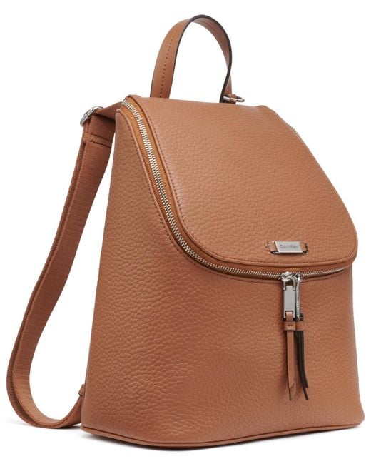 Calvin Klein Brown Zulle Backpack