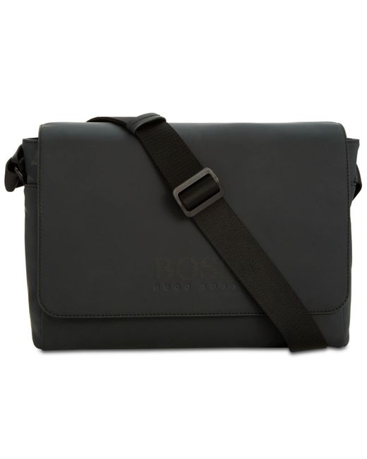 BOSS by HUGO BOSS Synthetic Hyper Messenger Bag in Black for Men | Lyst