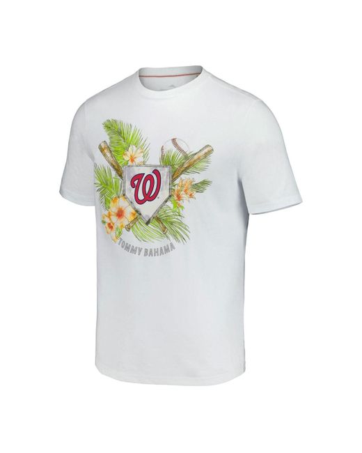 Men's Tommy Bahama White St. Louis Cardinals Island League T-Shirt