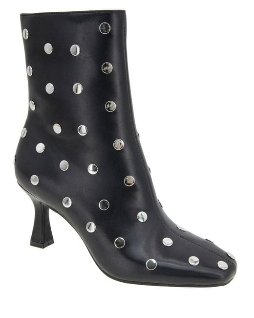 BCBGMAXAZRIA Black Thiya Stud Booties