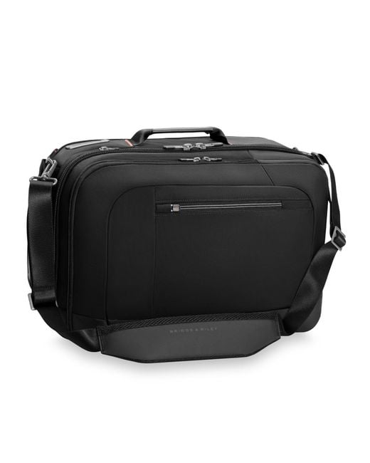 Briggs & Riley Black Medium Convertible Backpack