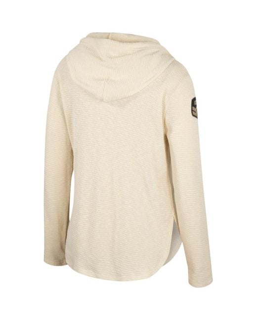 Colosseum Athletics Natural Florida Gators Oht Military-inspired Appreciation Casey Raglan Long Sleeve Hoodie T-shirt