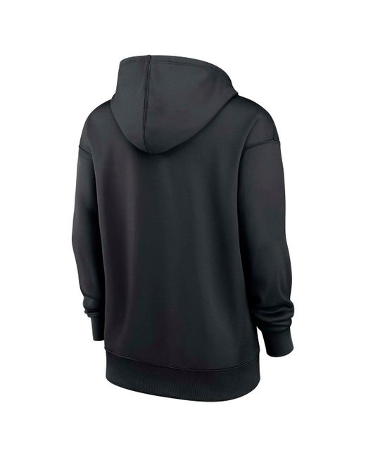 Nike Blue Black Arizona Diamondbacks Authentic Collection Performance Pullover Hoodie