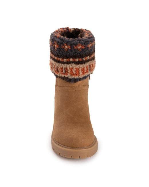 Muk Luks Brown Londyn Boot