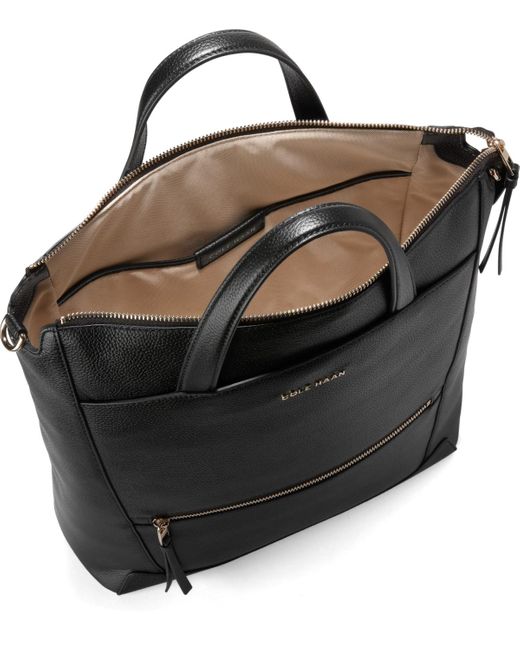 Cole Haan Black Essential Large Backpack