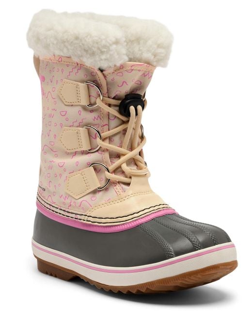 Sorel Natural Yoot Pac Waterproof Booties