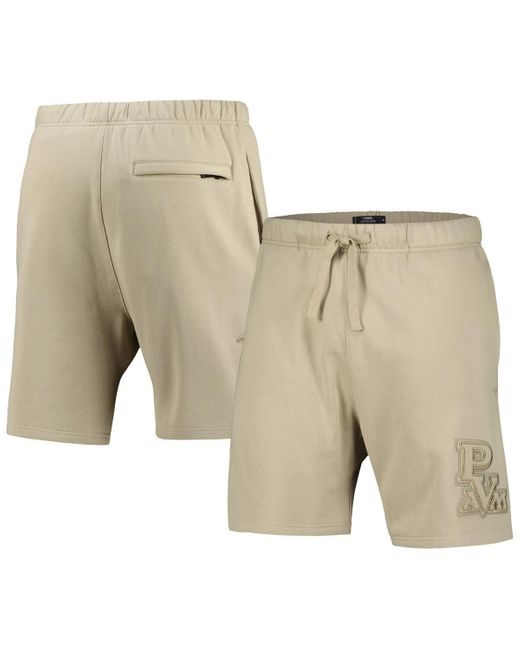 Pro Standard Natural Pro Sdard Prairie View A&m Panthers Neutral Relaxed Shorts for men