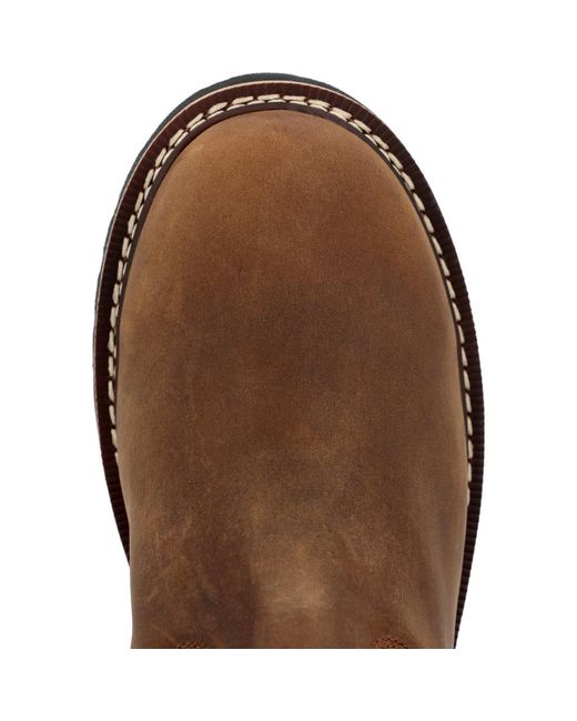 Georgia Boot Brown Core 37 Waterproof Work Boot for men