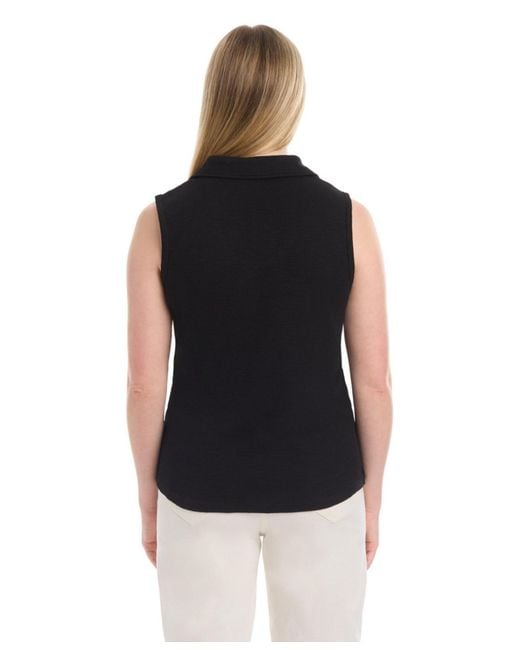 Wilt Black Polo Shell Tee
