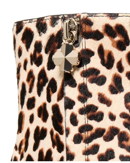 Kate Spade Natural Adele Stiletto Suede Booties